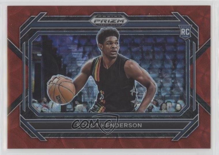 2023 Prizm Draft Picks Choice Red Variations 74/88 Scoot Henderson Rookie RC 7y2