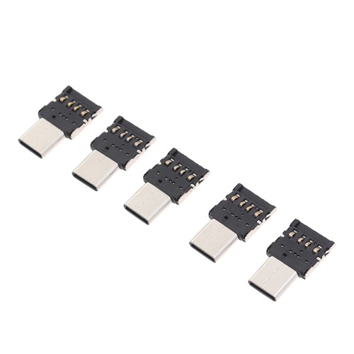 5 Pcs Type to USB Connector Power Adapter Type-c Adapters/data Cables - 第 1/12 張圖片