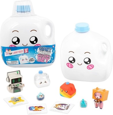 LankyBox 2812 Giant Singing Mystery Milky Set mit 9 spannenden Spielzeugen zum Entdecken