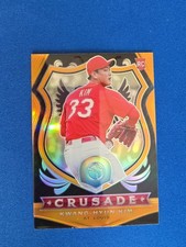 2020 Panini Chronicles Crusade Kwang-Hyun Kim #13 Orange 10/17 RC
