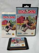 MONOPOLY (Sega Genesis 1992)  Game  Authentic