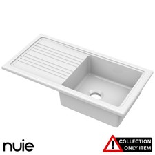 Fireclay Counter Top Sink Single Bowl 1010 x 525mm "GRADED"