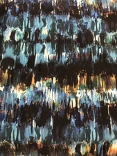 2-YARDS JOANN Blue Hues Cotton Upholstery Fabric 54"