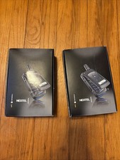 Nextel Motorola i576 - un par de teléfonos celulares walkie talkies probados nuevos en caja