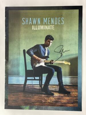 SHAWN MENDES SIGNED AUTOGRAPH 18X24 CONCERT TOUR POSTER