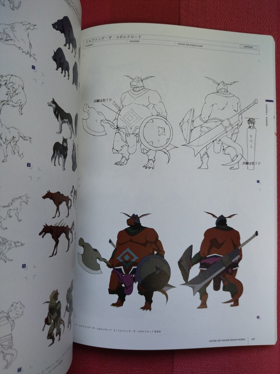 Sword Art Online Design Works 1&2 Official Collection Art Book in