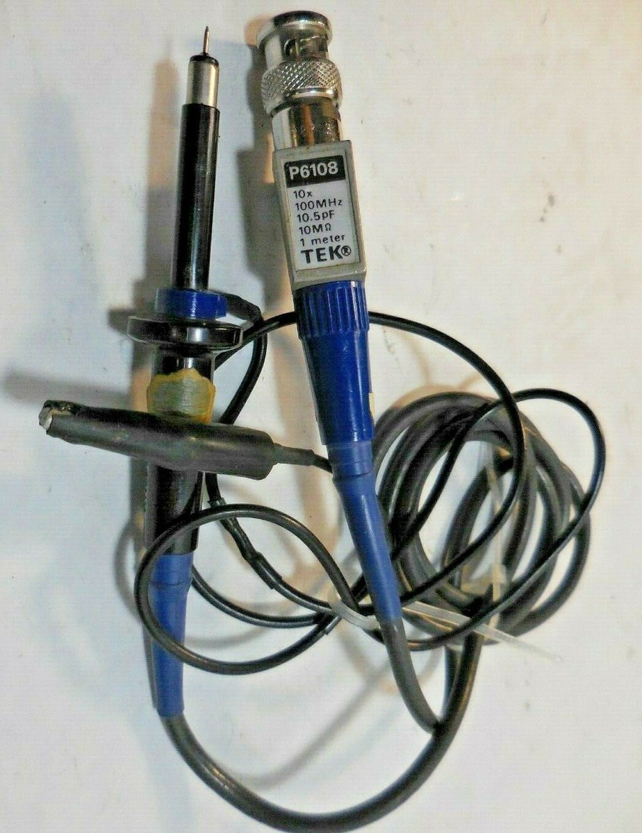 Tektronix P6108 Oscilloscope Passive Probe (10X, 100MHz, 10.5pF
