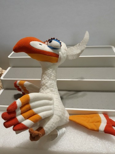 Disney The Lion King Broadway Play Edition White Zazu Bird Plush Stuffed ” - 第 3/8 張圖片
