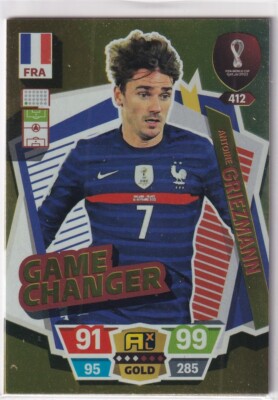 Panini Qatar World Cup Karte 2022 Game Changer Nr. 412 Antoine Griezmann