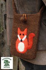 Pachamama kleine mobile Umhängetasche - Fuchs