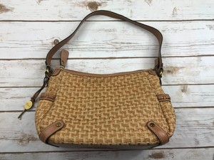 fossil woven bag