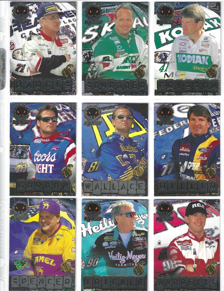1997 Viper 1ST STRIKE PARALLEL--#15 Bobby Hamilton--ONE CARD ONLY! - Image 3 of 4