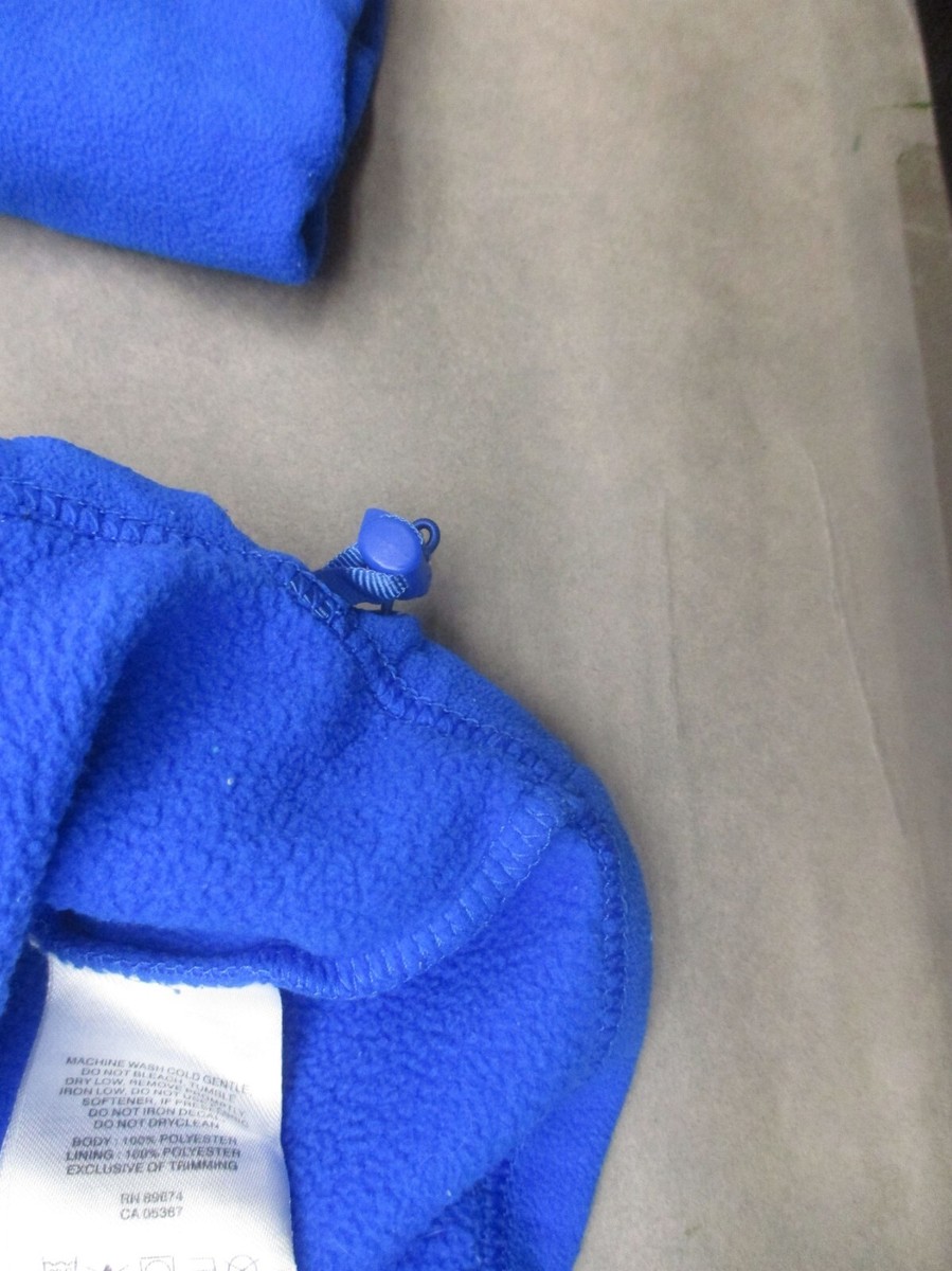 MOUNTAIN HARDWEAR Size M Kids Unisex Blue Full Zip Pocket Athletic