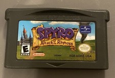 Spyro Attack of the Rhynocs - Authentic Nintendo GameBoy Advance GBA Game Tested