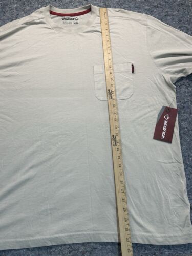 Wolverine Tee Shirt Men’s XXL Classic Long Sleeve Pocket Comfort Traditional Fit - Picture 5 of 6