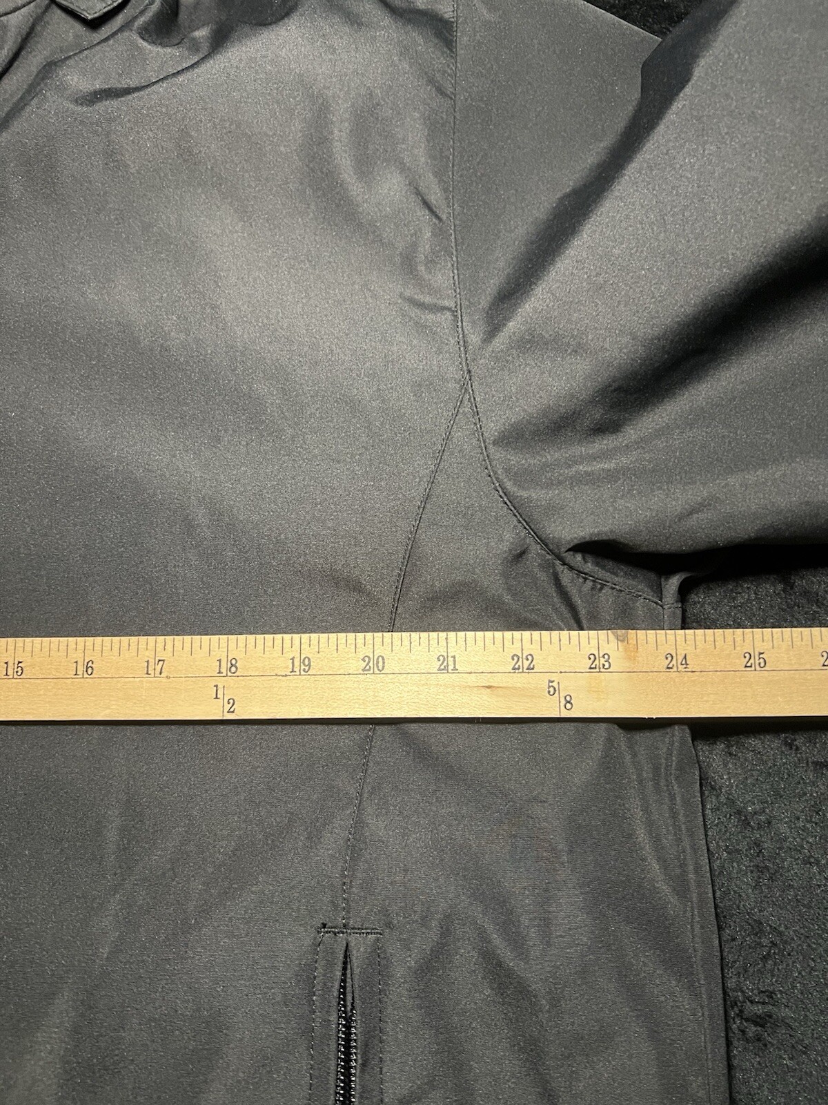 ‘Weatherproof’ Men’s Solid Black Heavy Mid Length… - image 13