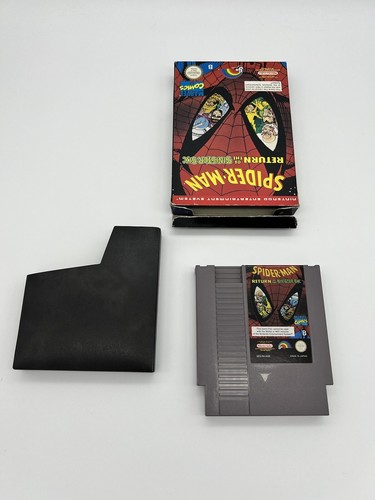 ‼️NINTENDO NES SPIEL SPIDERMAN RETURN OF THE SINISTER SIX OVP... - Bild 12 von 15
