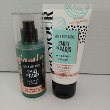 Bath  Body Works: Emily In Paris Macaron Cloud Travel Size Mist  Cream Set