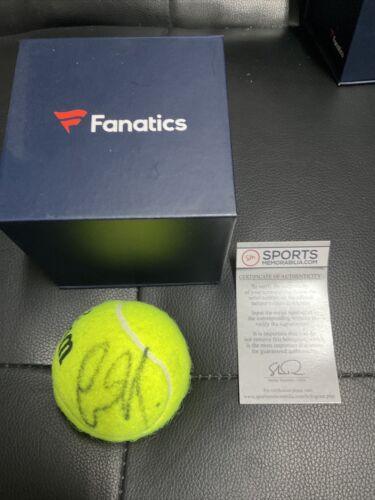 Fanatics/SM COA Hologram Anna Kournikova Autographed Wilson Tennis Ball Signed - Picture 1 of 4