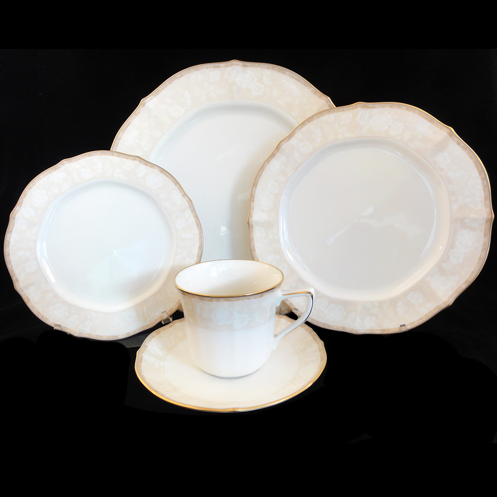 ASHLAND #7357 by Noritake 5 Piece Place Setting NEW NEVER USED