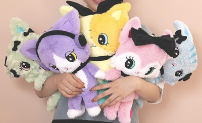 Beatcats Plush Doll Stuffed Toy M Rico Cat Sanrio Characters Anime