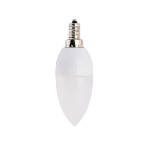 LED Candle Bulbs Bayonet B22 E27 E14 E12 B15 Light 3W 110V 220V Chandelier Lamp - Picture 8 of 22