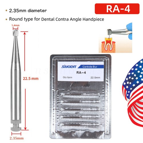 ((Surgical)Dental Round Carbide Burs For High Slow Speed Handpiece FG Bur/ RA/HP - Picture 370 of 422