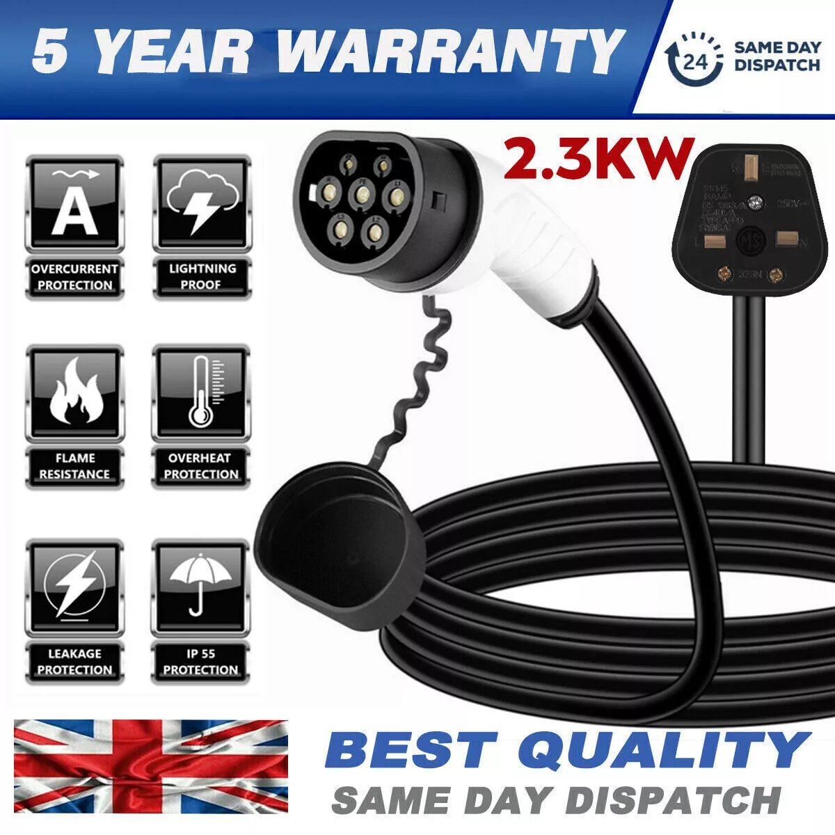 3 pin 2024 car charger