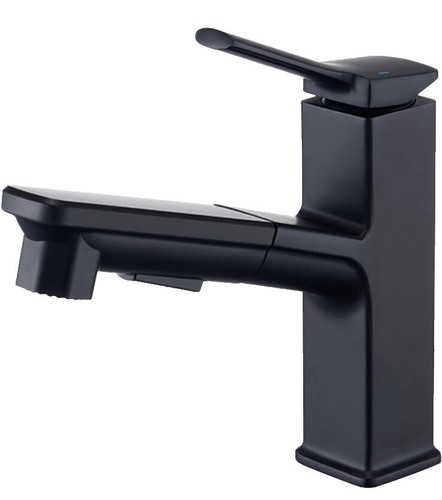Robinet De Cuisine Extractible Graff Sospiro - Finition Satin Nickel - 1 Trou - Débit 1,8 GPM