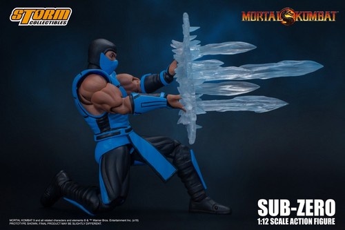 Official Storm Toys Mortal Combat 3 Sub-Zero MK3 1:12 Maßstab 6" Actionfigur - Bild 8 von 12