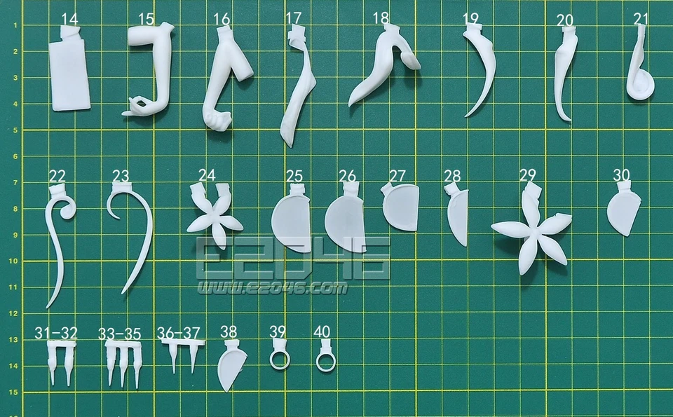 Modelkit: Belldandy with Flowers 1/8 AH! My Goddess Figur Resin - Bild 3 von 3