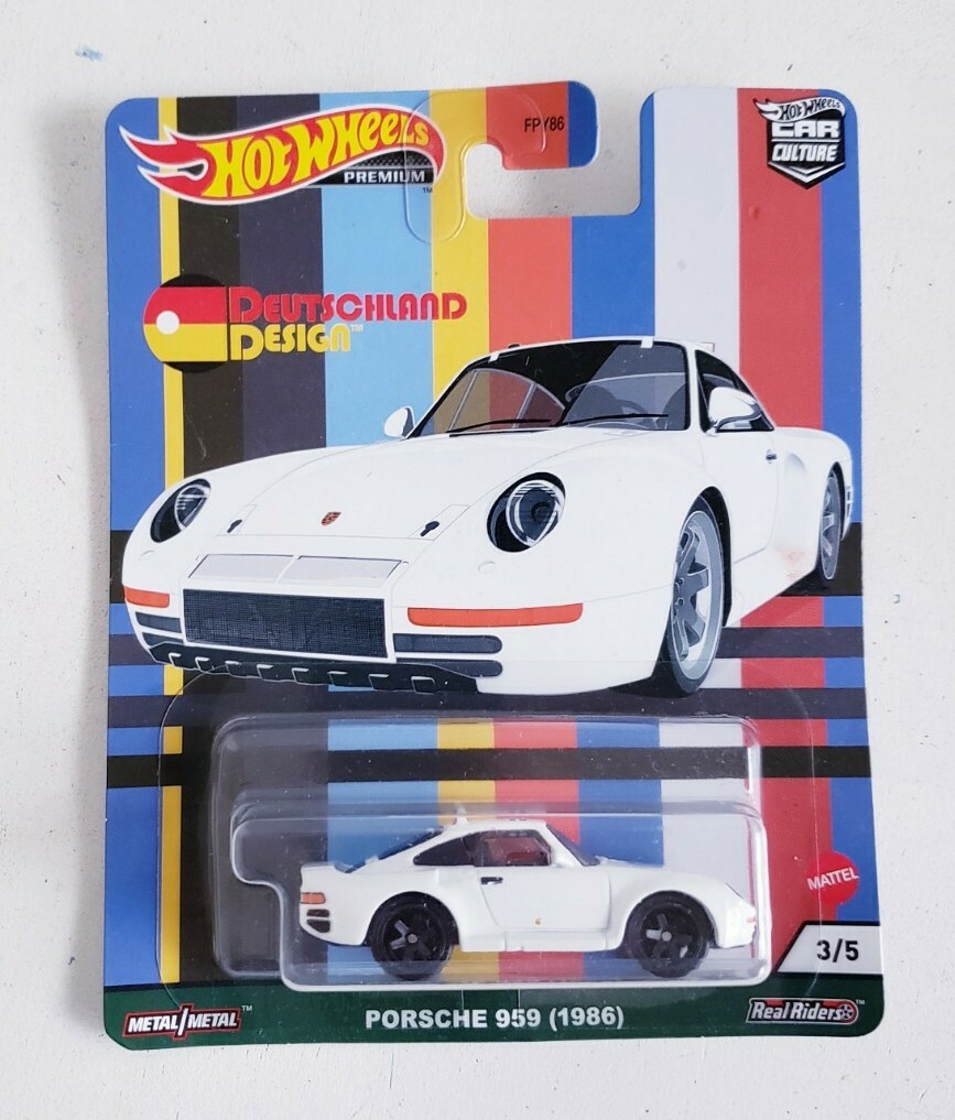 Hot Wheels Premium 2021 Car Culture Porsche 959 (1986) Deutschland