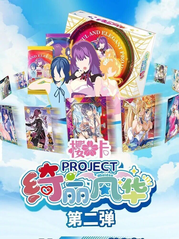 【 新品・未使用 】 貴重品　Story Card Goddess Story Project Maiden 2 Anime Waifu Trading Cards Spicy CCG