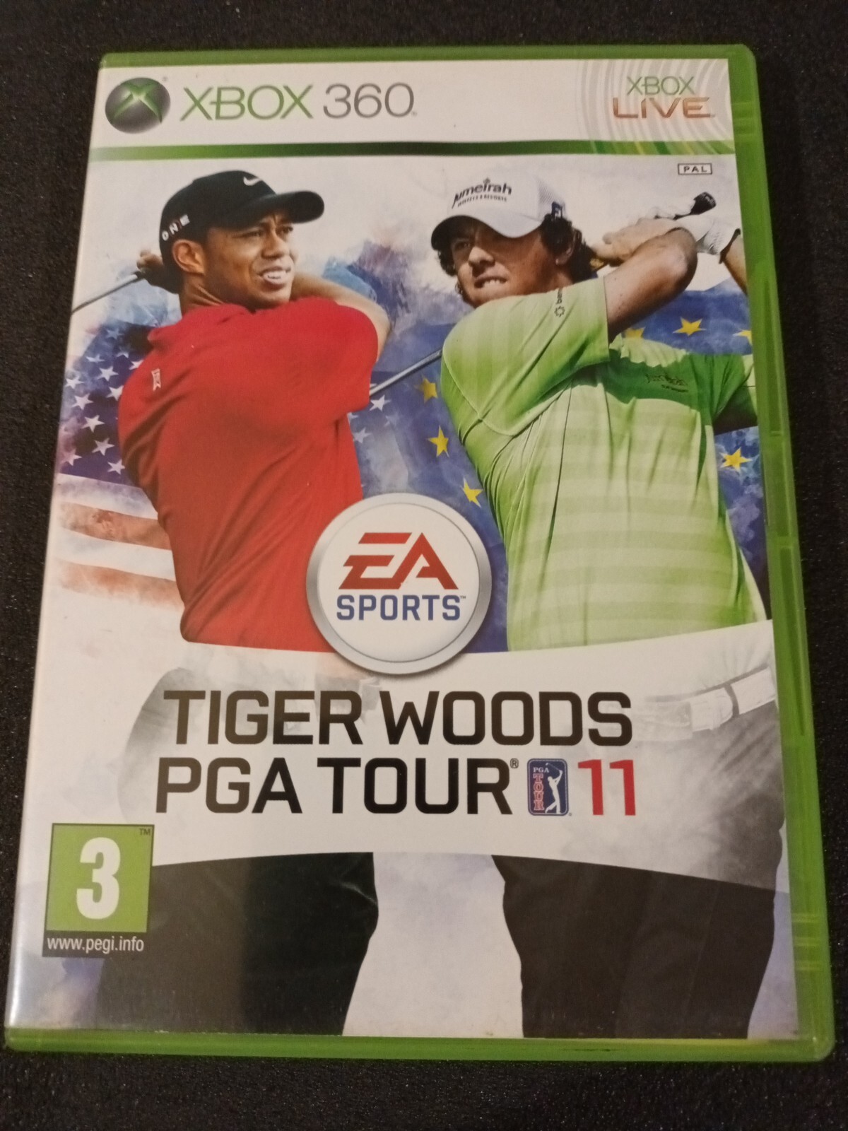 XBOX 360 tiger woods pga tour 11