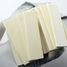 4Pc Buffalo Bovine Bone Knife Handle Scales Slabs DIY Making Material 100x30x4mm