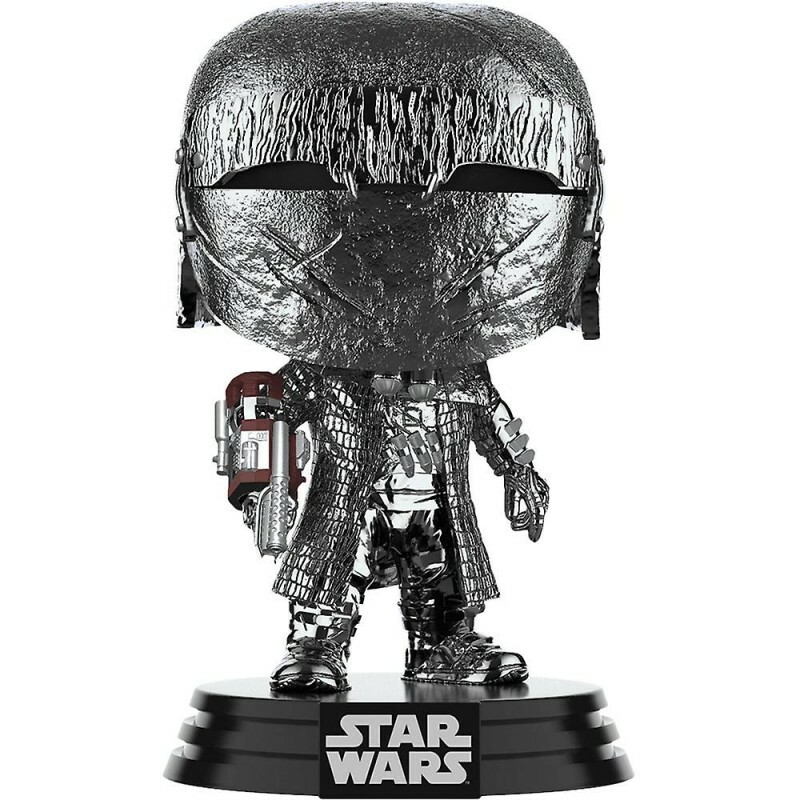 Figura Funko Pop! Star Wars Caballero De Ren Plateado Con Cañón En Brazo Modelo