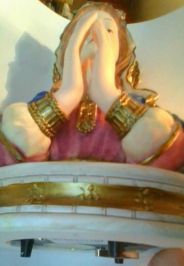 サンフランシスコミュージックボックス 天使と少女 オルゴール マイケル・アダムス San Francisco Music Box Co. Michael Adams 340212. Angels We