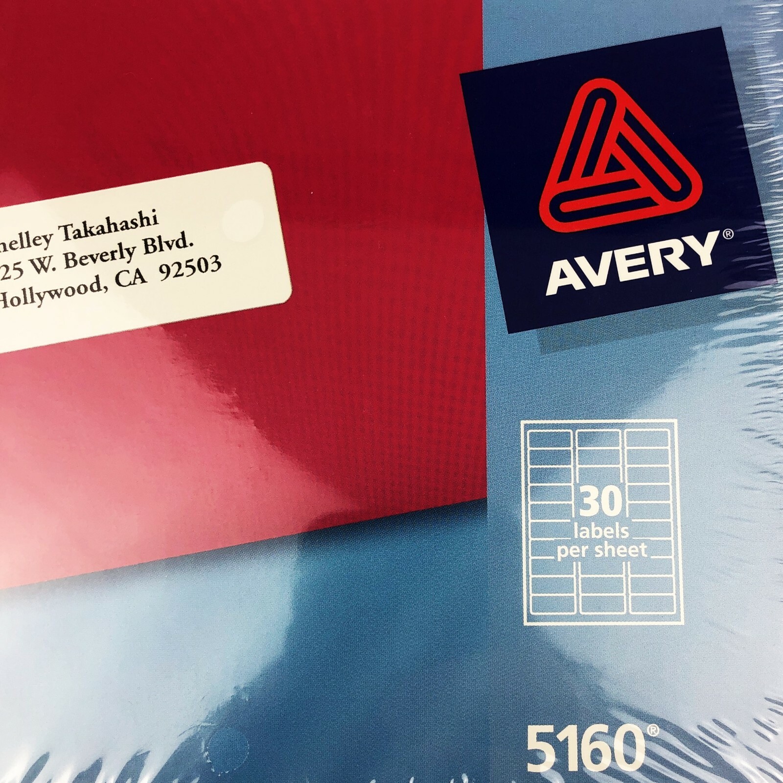 amazon avery 5160
