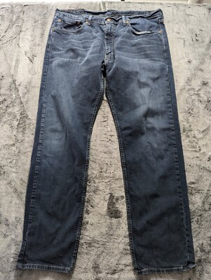 Levi's 505 Regular Fit Jeans Men's Size 36x34 Dark Wash | eBay