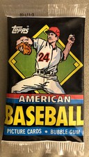 1988 Topps UK Minis American Pack Gary Gaetti Twins Harold Baines White Sox