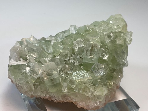 Fluorite, Fluorapopphyllite known as Fluorite, Calcite, Xianghualing Mine, China - Picture 6 of 13