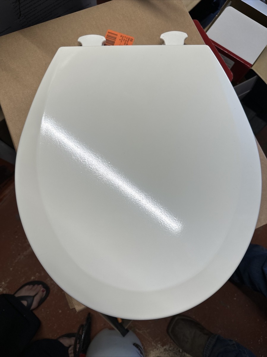 Bemis WC-Sitz Mit Easy Clean Scharnieren – Rund, Langlebig, Einfach Zu Montieren