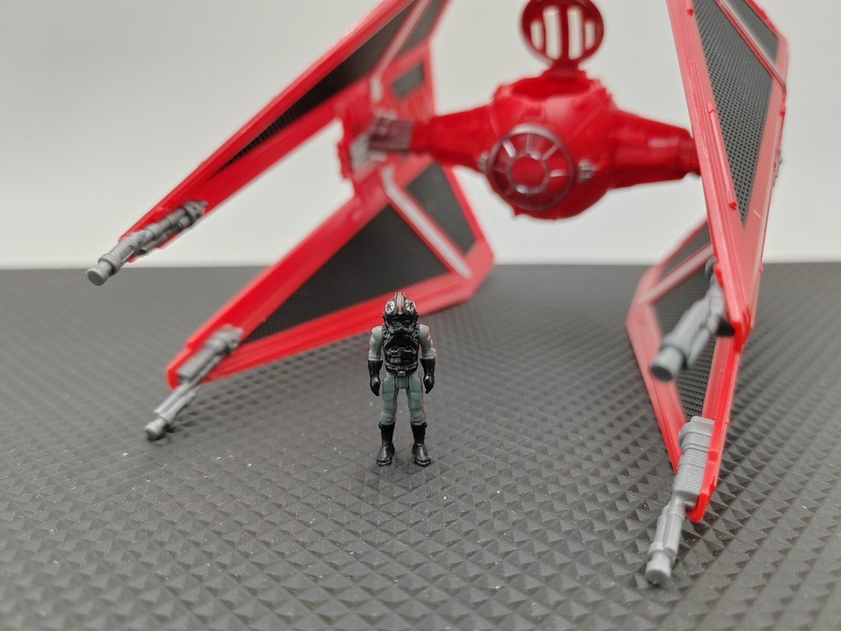 STAR WARS New Micro Galaxy Squadron Royal Guard Tie Interceptor 1/15,000 