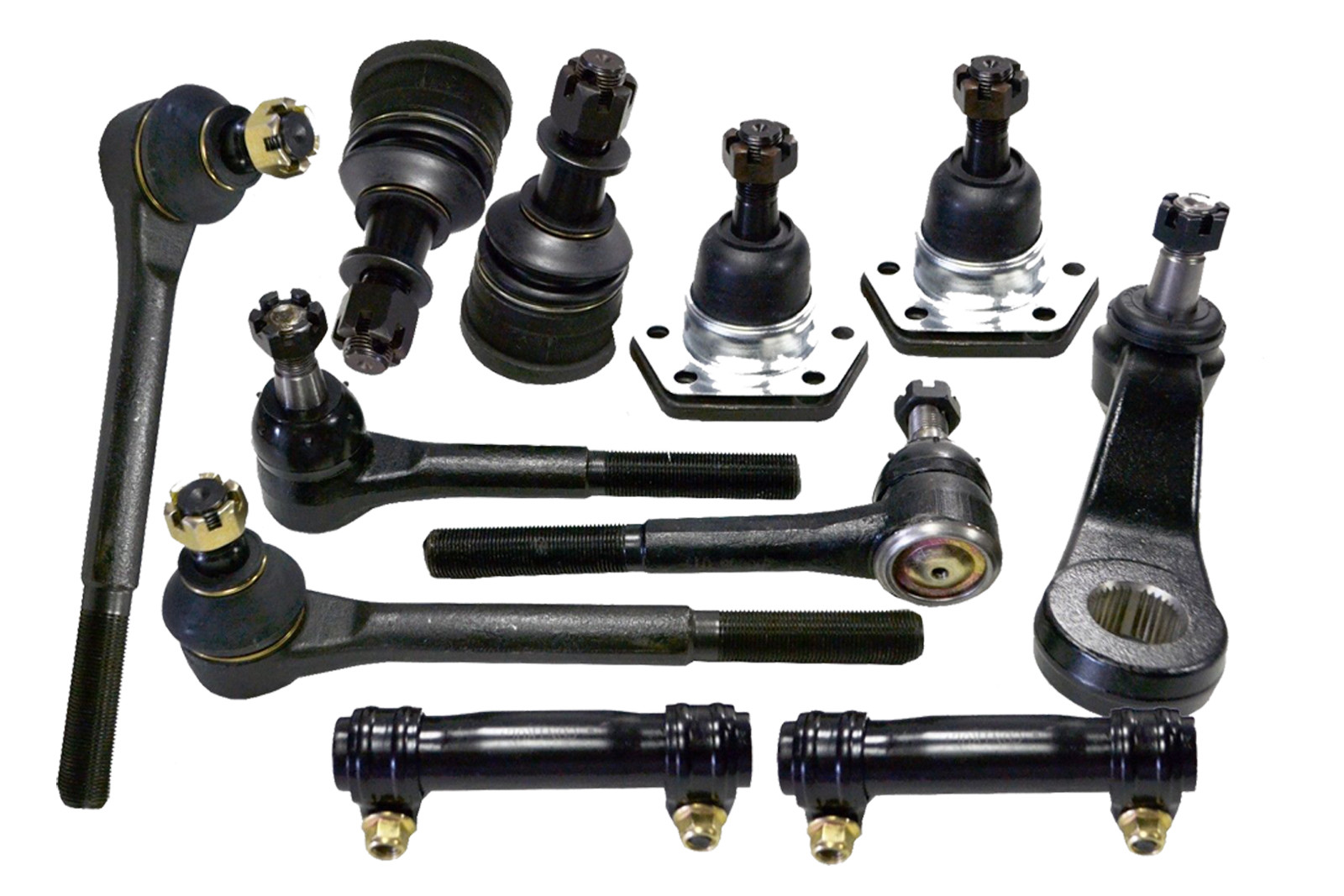 For Chevrolet C10 2WD 7586 Tie Rods Inner Outer Pitman Arm Upper Lower