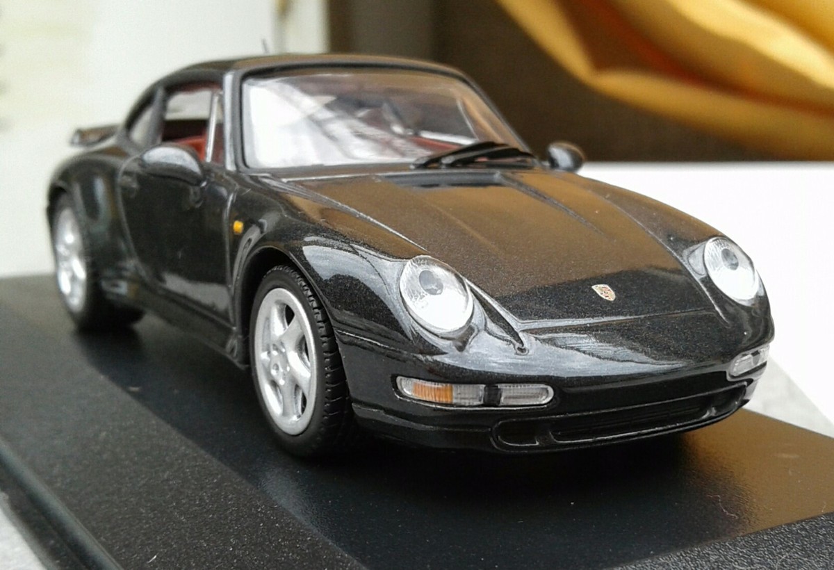1/43 MINICHAMPS PORSCHE 911 (993) , turbo, 1995, black met
