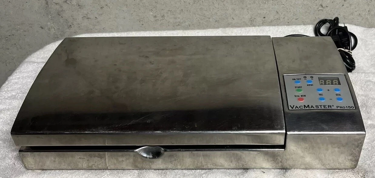 VacMaster Pro150 Stainless Steel Vacuum Sealer • Professional Grade Food Sealer