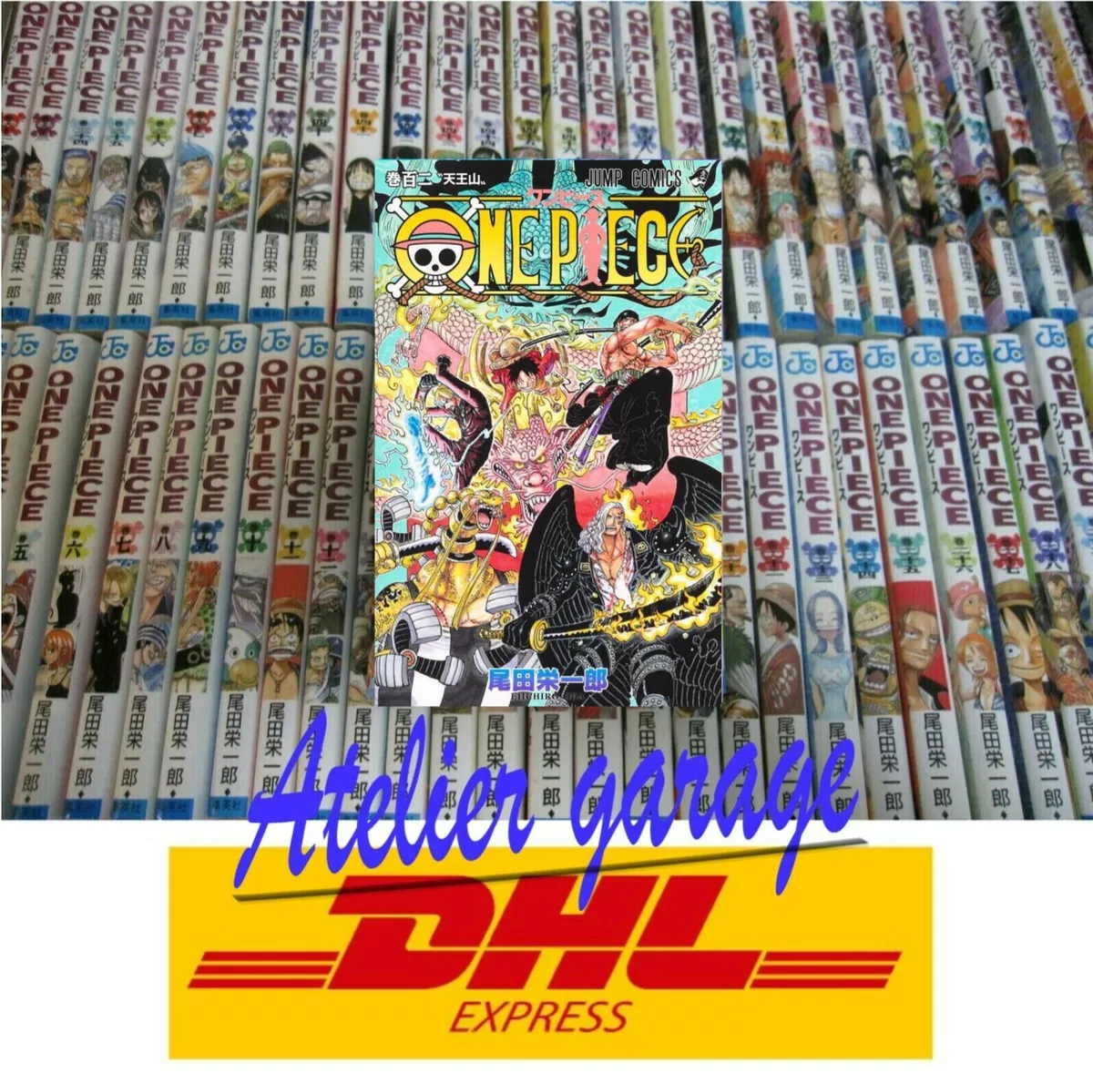 One piece vol.1-102 Manga Comics Complete Set Japanese version All volume