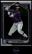 2024 Bowman Chrome #BCP-165 Jeremy Ciriaco Chrome Prospects