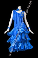 Handmade Dance Dress/Standard Ballroom Competition Dress smooth Waltz Tango