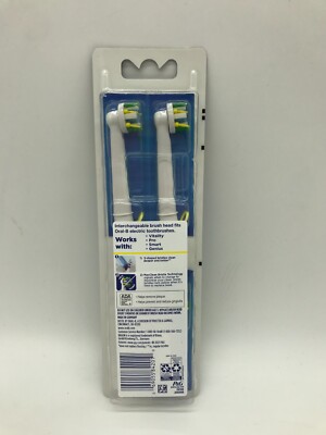 Oral-B Replacement Brush Heads (3 Brush Heads) For A Floss-Like Clean.